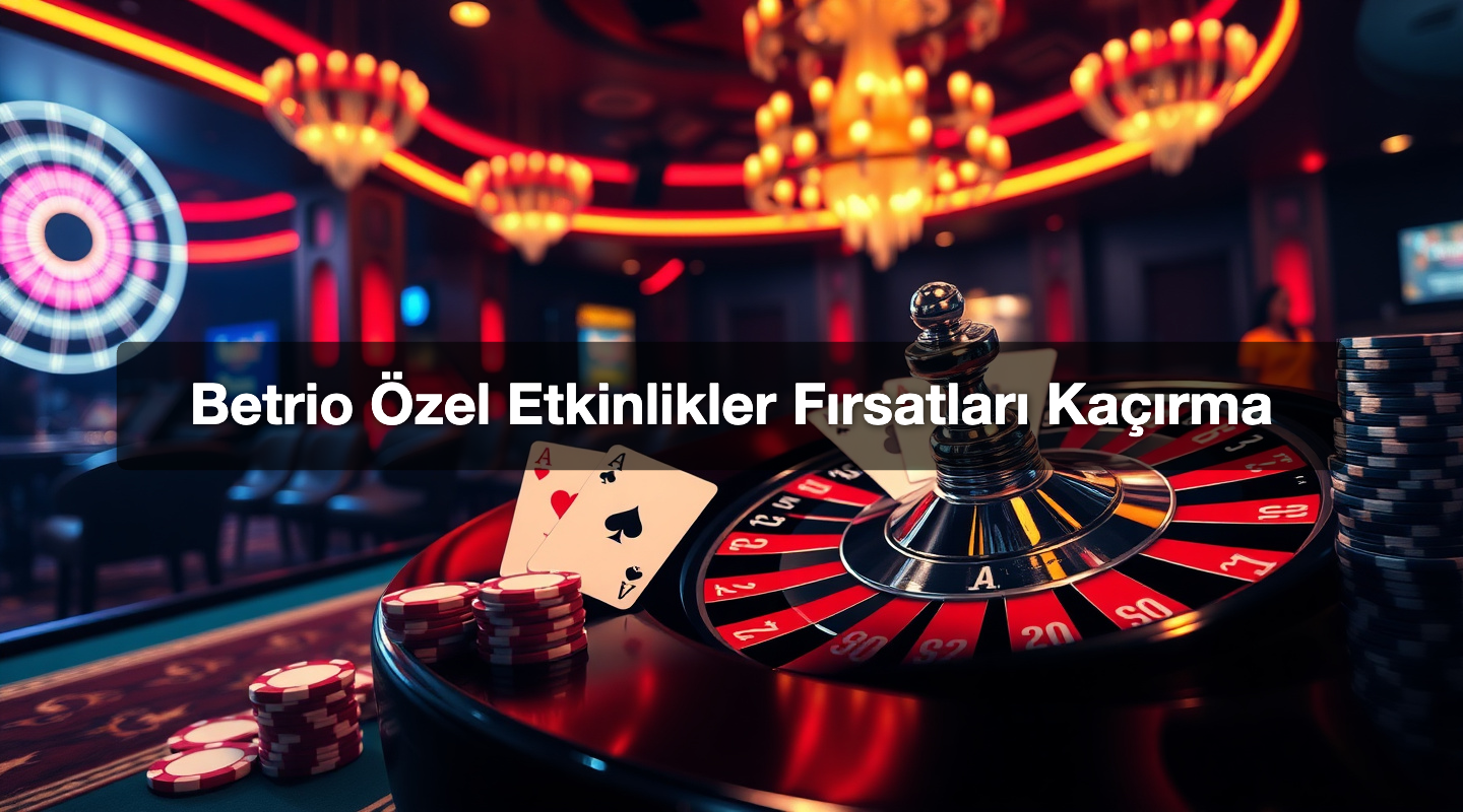 Betrio Özel Etkinlikler Fırsatları Kaçırma
